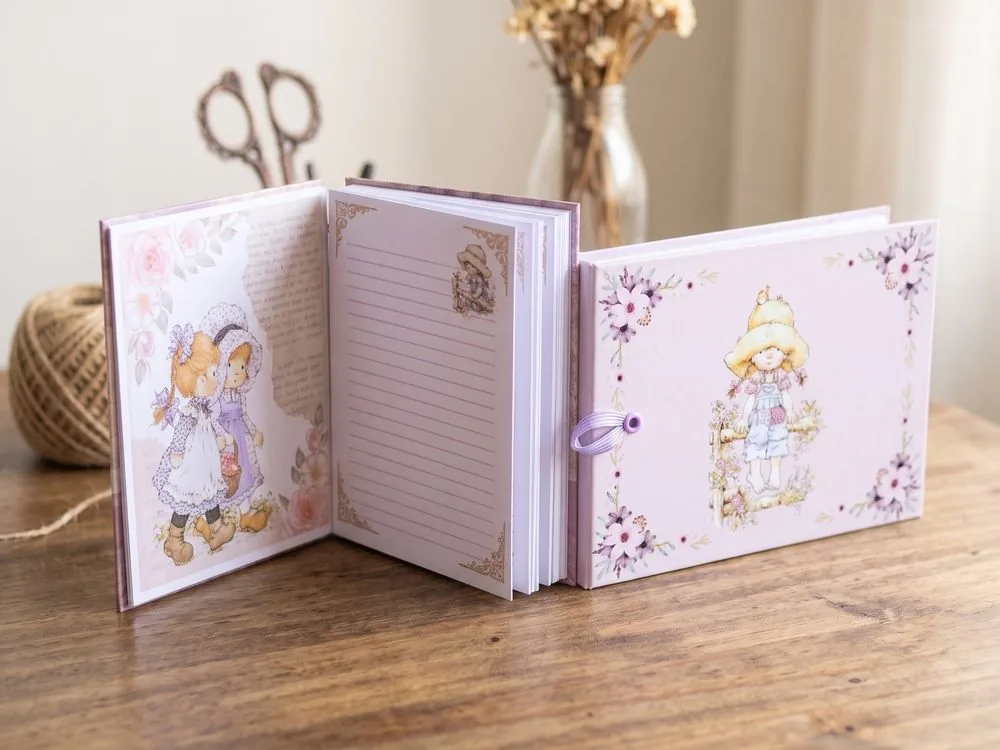 Cuaderno Niña en el campo